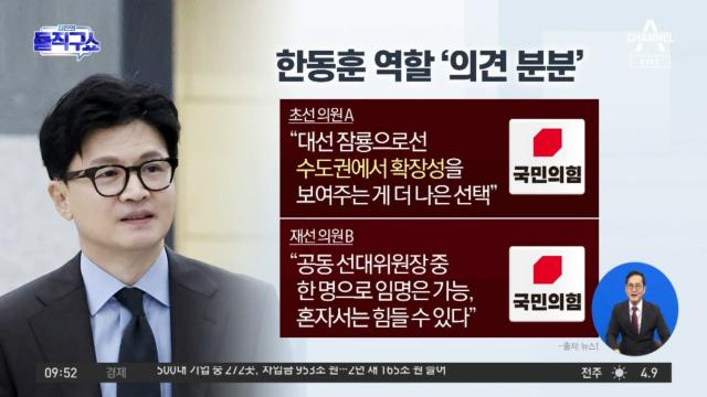 “험지출마”·“선거지휘”…‘한동훈 역할론’ 두고 의견 분분
