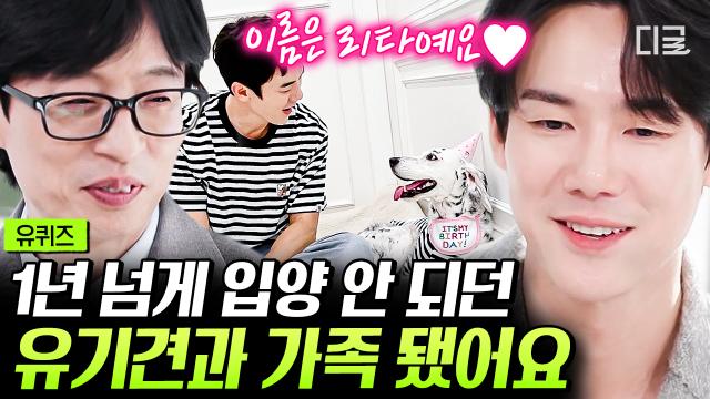 유연석의 반려견, ‘리타’와의 운명적인 첫 만남🐕 유연석이 가장 사랑해 마지않는 존재이자 평생 가족이 되다💝 | #유퀴즈온더블럭 #유연석