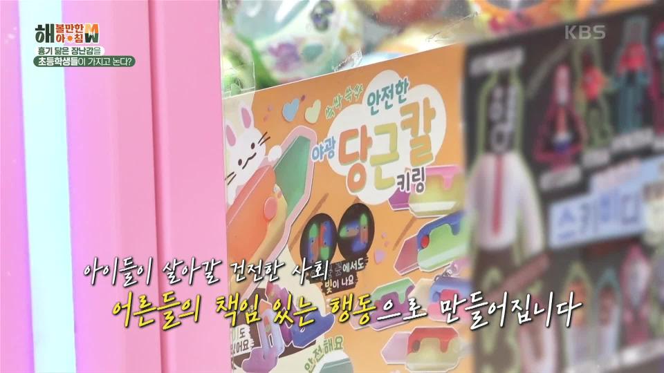 [현장실사단] 흉기 닮은 장난감을 초등학생들이 가지고 논다? | KBS 231130 방송 