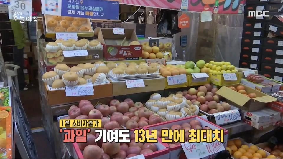 ＂생과일은 비싸서..＂ 냉동과일 수입량 급증!, MBC 240220 방송